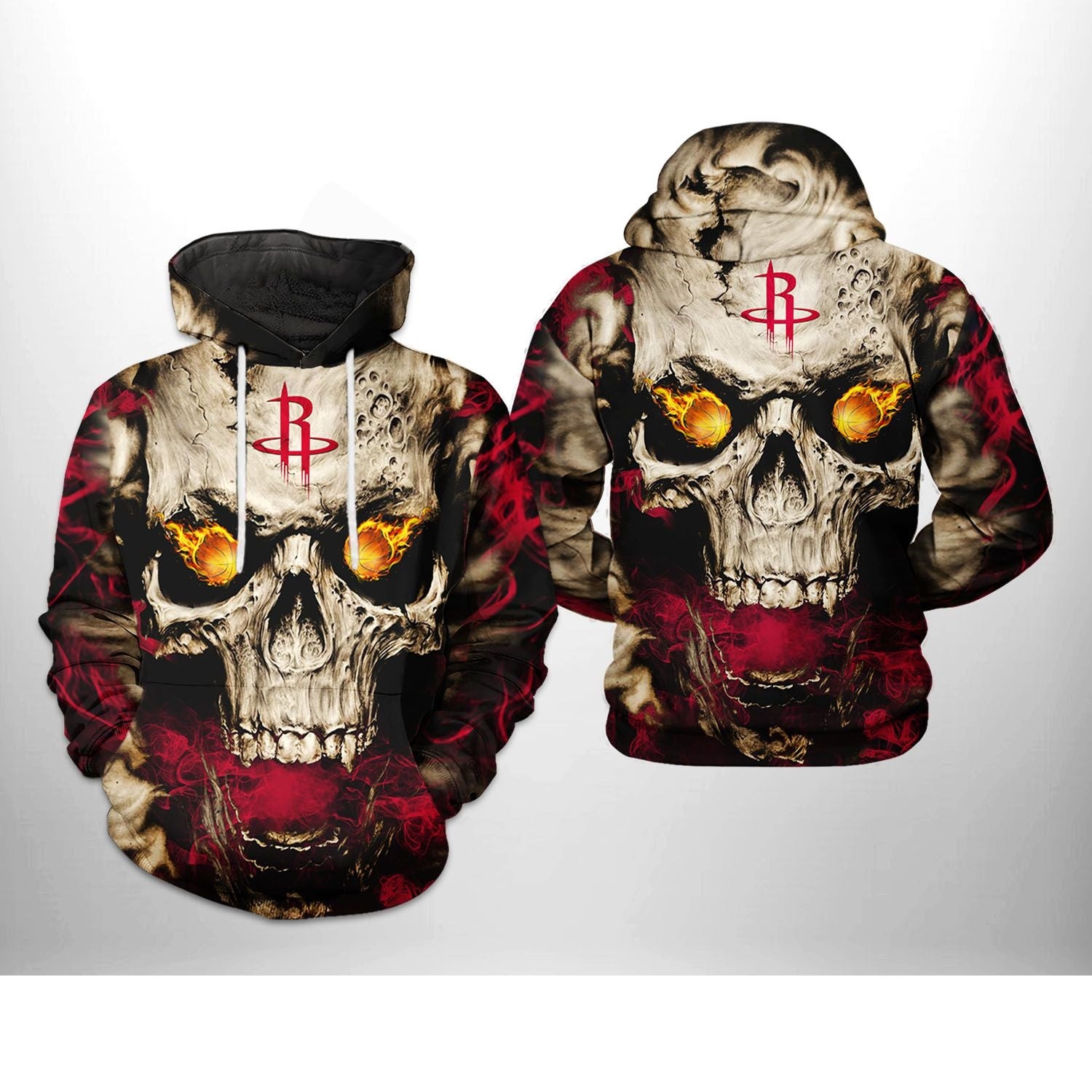 Indiana Pacers Skull Hoodie